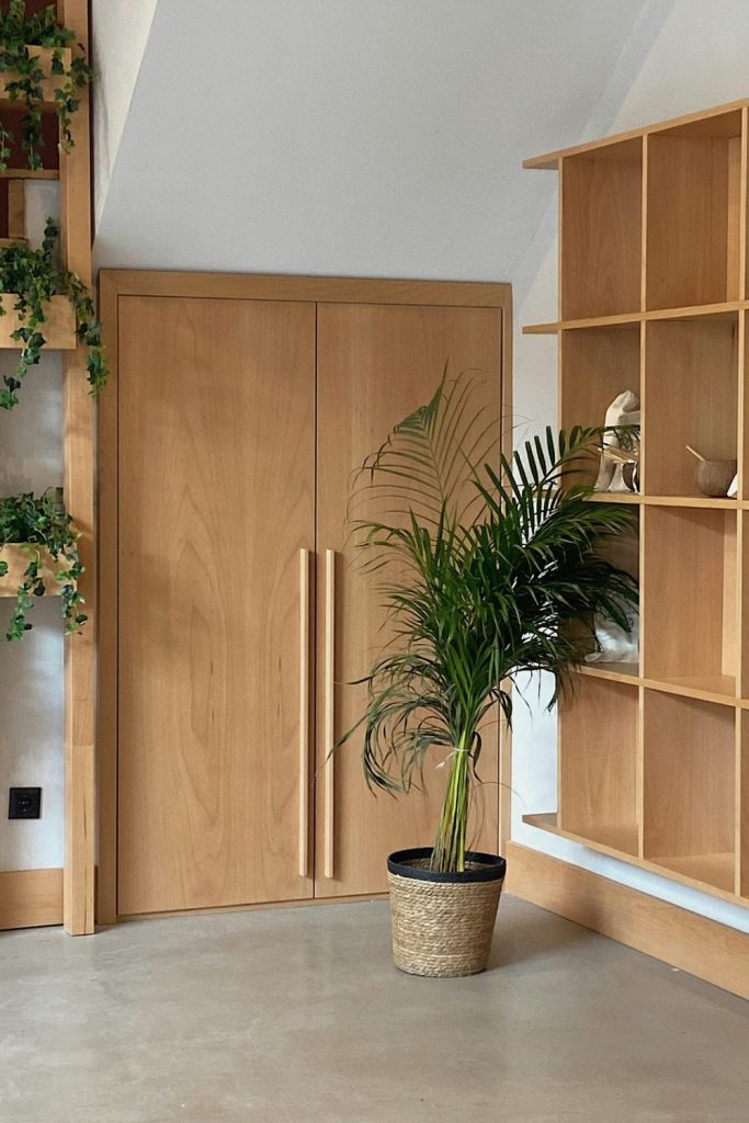 Custom wooden doors and windows with fine craftsmanship